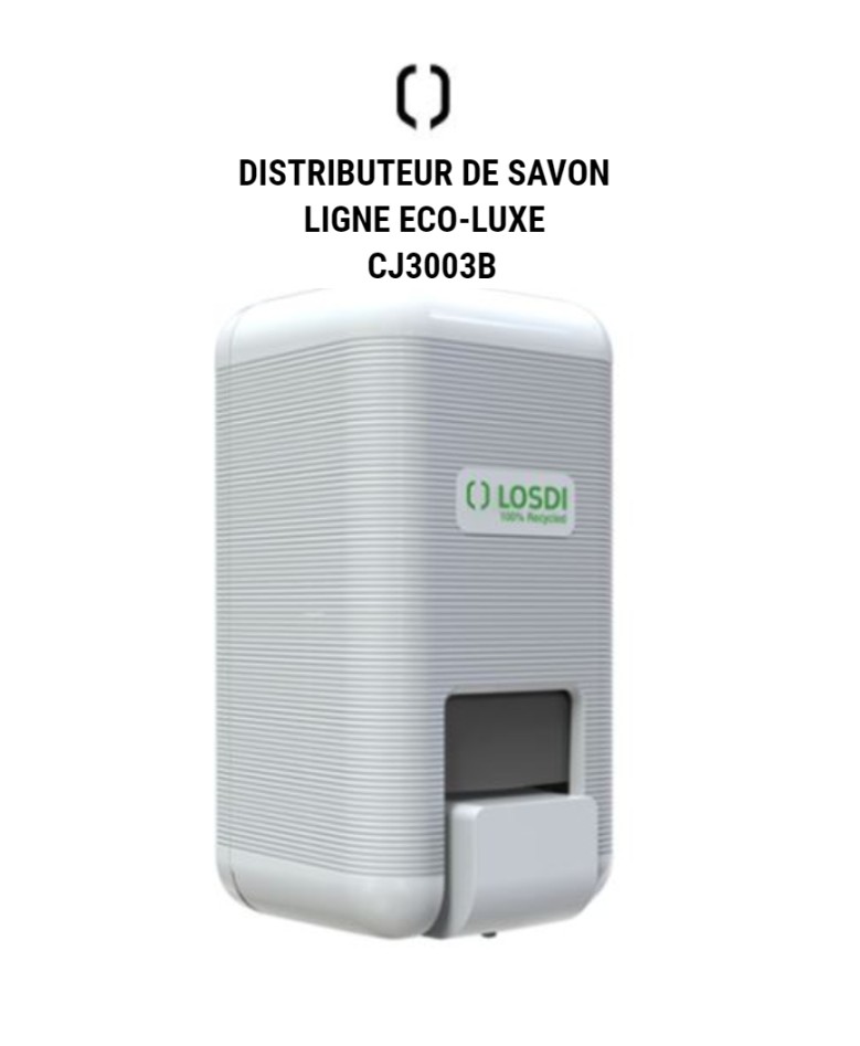 Distributeur de savon ligne ECO-LUXE